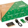 micro:bit Go, Starter Kit, Pocket-Mikrocontroller, Starter Set mit Boards, Kabel, Batterie-Packs, Batterien und Anleitung, 10 Stück (Club Bundle)