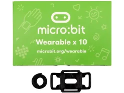 micro:bit Wearable, Pocket-Mikrocontroller, Set aus Halterung und verstellbaren Bändern, 10 Stück