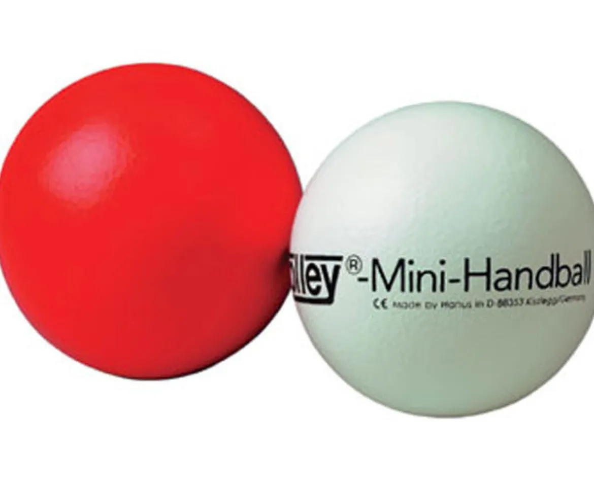 Mini-Handball, 150 g, 16 cm Durchmesser, weiß, ab 5 Jahre