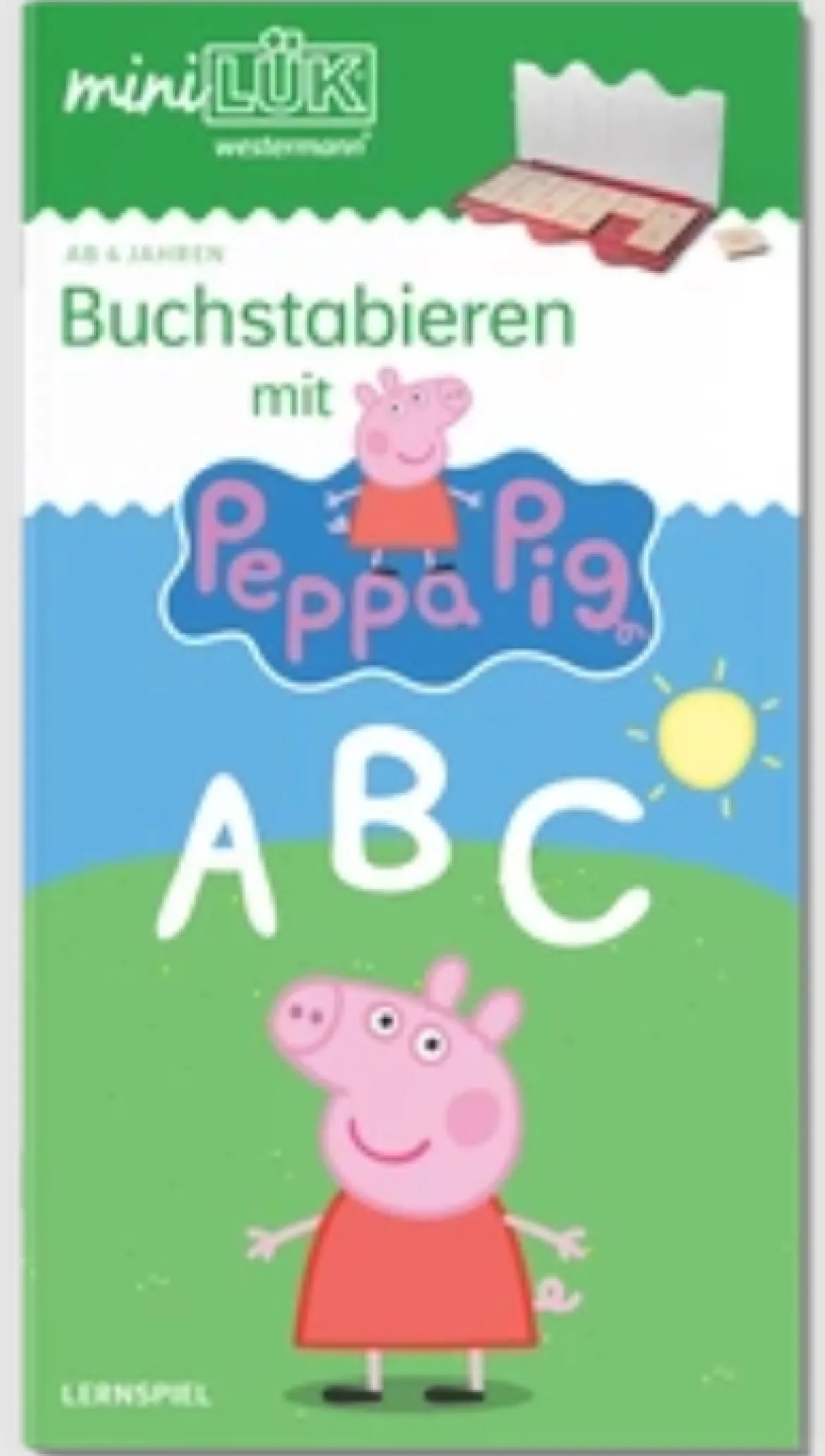 miniLÜK Buchstabieren Peppa Pig, Übungsheft, 4-6 Jahre