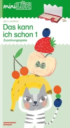 miniLÜK Das kann ich schon 1, Übungsheft, 4-6 Jahre