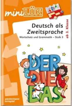 miniLÜK Deutsch als Zweitsprache 3, Übungsheft, ab 3. Klasse
