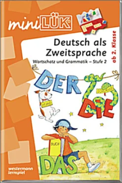 miniLük Deutsch als Zweitsprache 2, Heft, ab 2.Klasse
