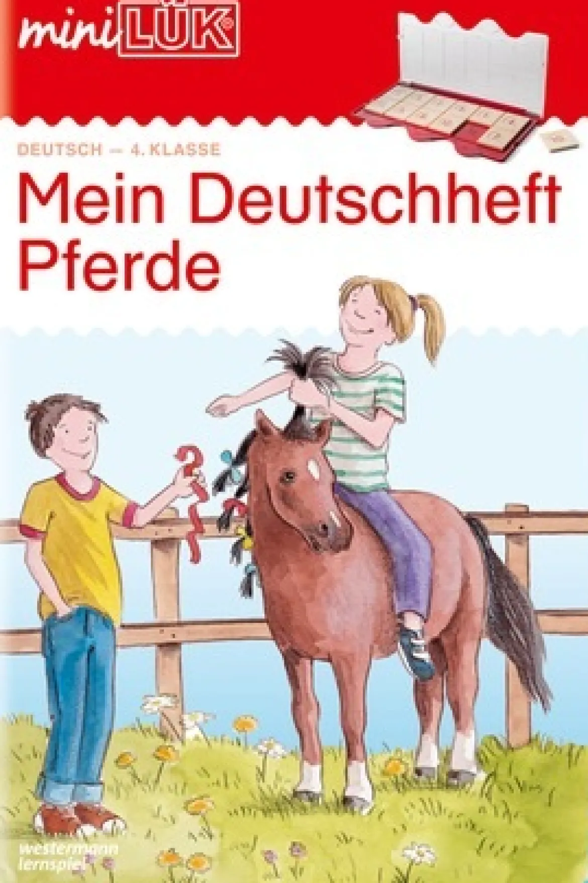 miniLÜK Deutschheft Pferde, Übungsheft, 4. Klasse