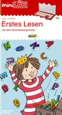 miniLÜK Erstes Lesen mit dem Buchstabenprinzen, Übungsheft, 6-7 Jahre