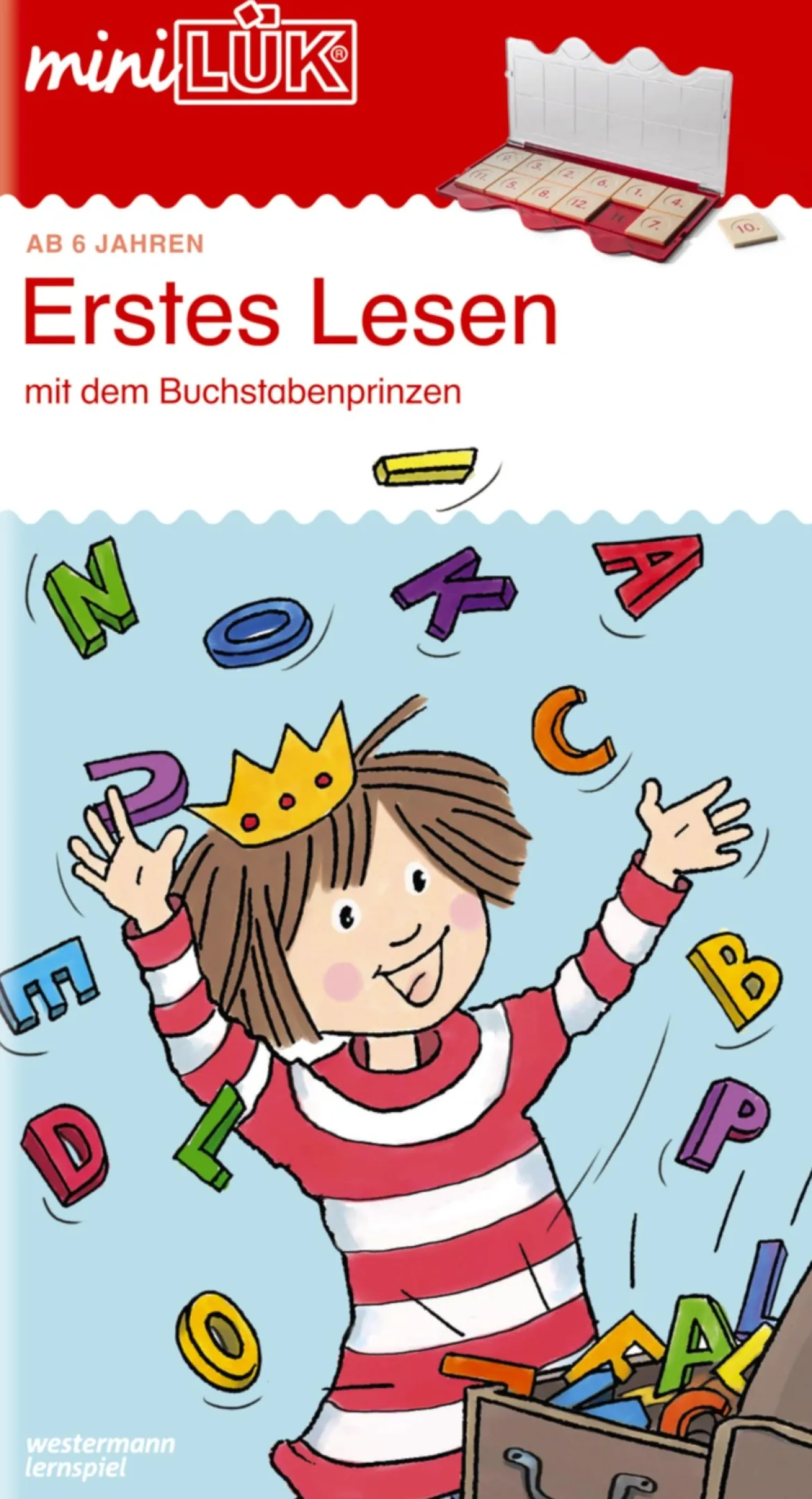 miniLÜK Erstes Lesen mit dem Buchstabenprinzen, Übungsheft, 6-7 Jahre