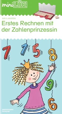 miniLÜK Erstes Rechnen mit der Zahlenprinzessin, Übungsheft, ab 6 Jahre