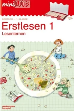 miniLÜK Erstlesen 1, Übungsheft, 1. Klasse
