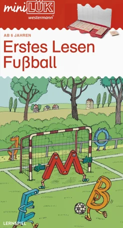 miniLÜK Fußball Erstes Lesen, Heft, ab 6 Jahre