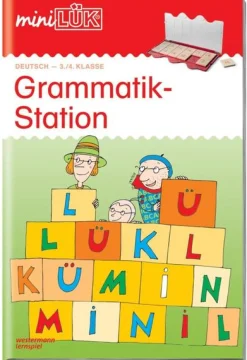 miniLÜK Grammatik-Station, Heft, 3.-4. Klasse