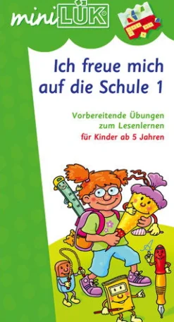 miniLÜK Ich freue mich auf die Schule 1, 5-6 Jahre