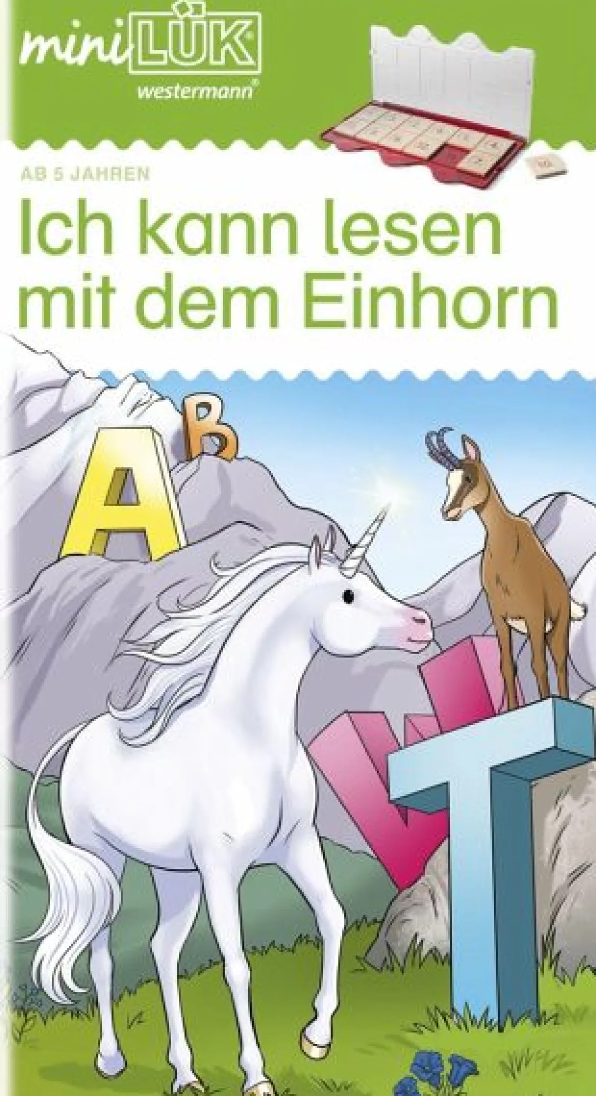 miniLÜK Ich kann lesen mit dem Einhorn, Heft, 5-7 Jahre