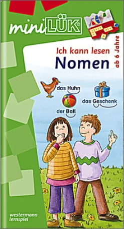 miniLÜK Ich kann lesen: Nomen, 1.Klasse