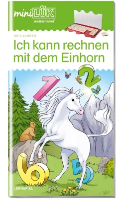 miniLÜK Ich kann rechnen mit dem Einhorn, Heft, 5-7 Jahre