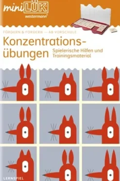 miniLÜK Konzentrationsübungen, Heft, Vorschule bis 2. Klasse