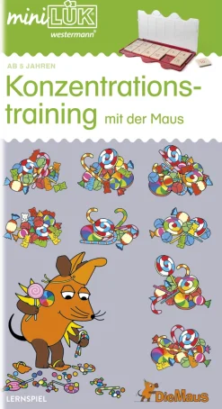miniLÜK Konzentrationstraining mit der Maus, Heft, 5-6 Jahre
