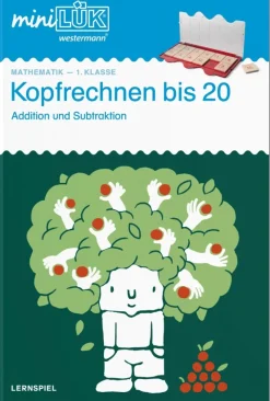 miniLÜK Kopfrechnen bis 20, Heft, 1. Klasse