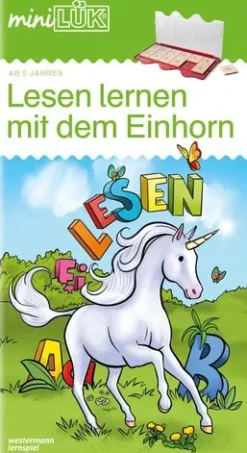 miniLÜK Lesen lernen mit dem Einhorn - für die Vorschule und 1. Klasse