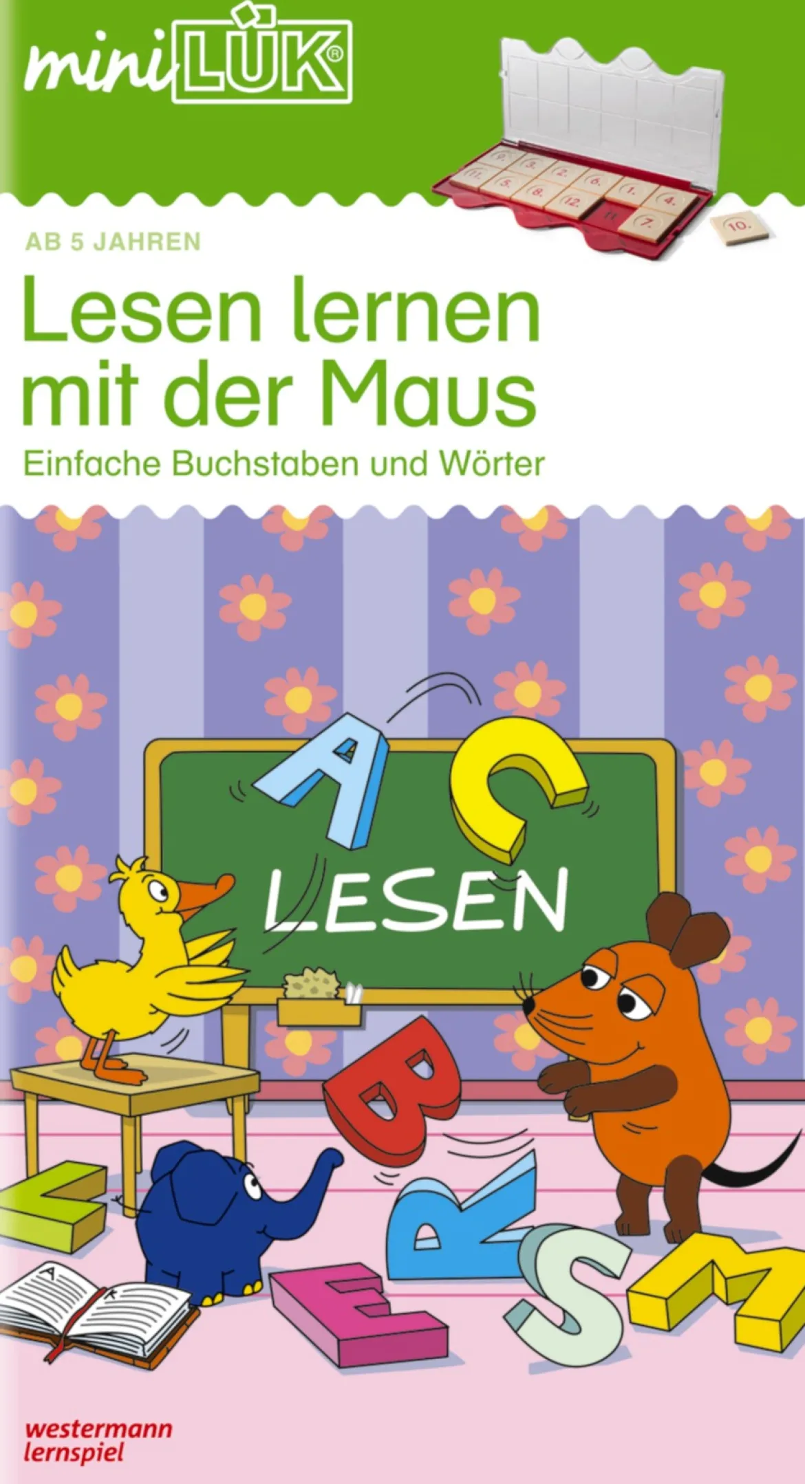 miniLÜK Lesen lernen mit der Maus 1, Heft, ab 5 Jahre