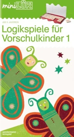 miniLÜK Logikspiele für Vorschulkinder 1, Heft, ab 5 Jahre