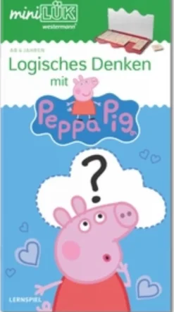miniLÜK Logisches Denken mit Peppa Pig, Übungsheft, 4-6 Jahre