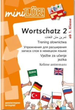 miniLÜK Mehrsprachiges Wortschatztraining 2, Übungsheft, ab 1. Klasse