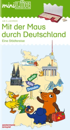 miniLÜK Mit der Maus durch Deutschland, Heft, 5-6 Jahre