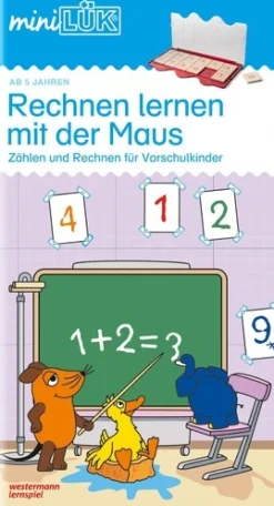 miniLÜK Rechnen lernen mit der Maus 1, Heft, 5 Jahre