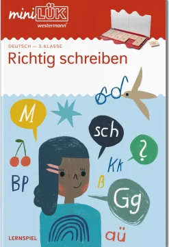 miniLÜK Richtig schreiben, Heft, 3. Klasse