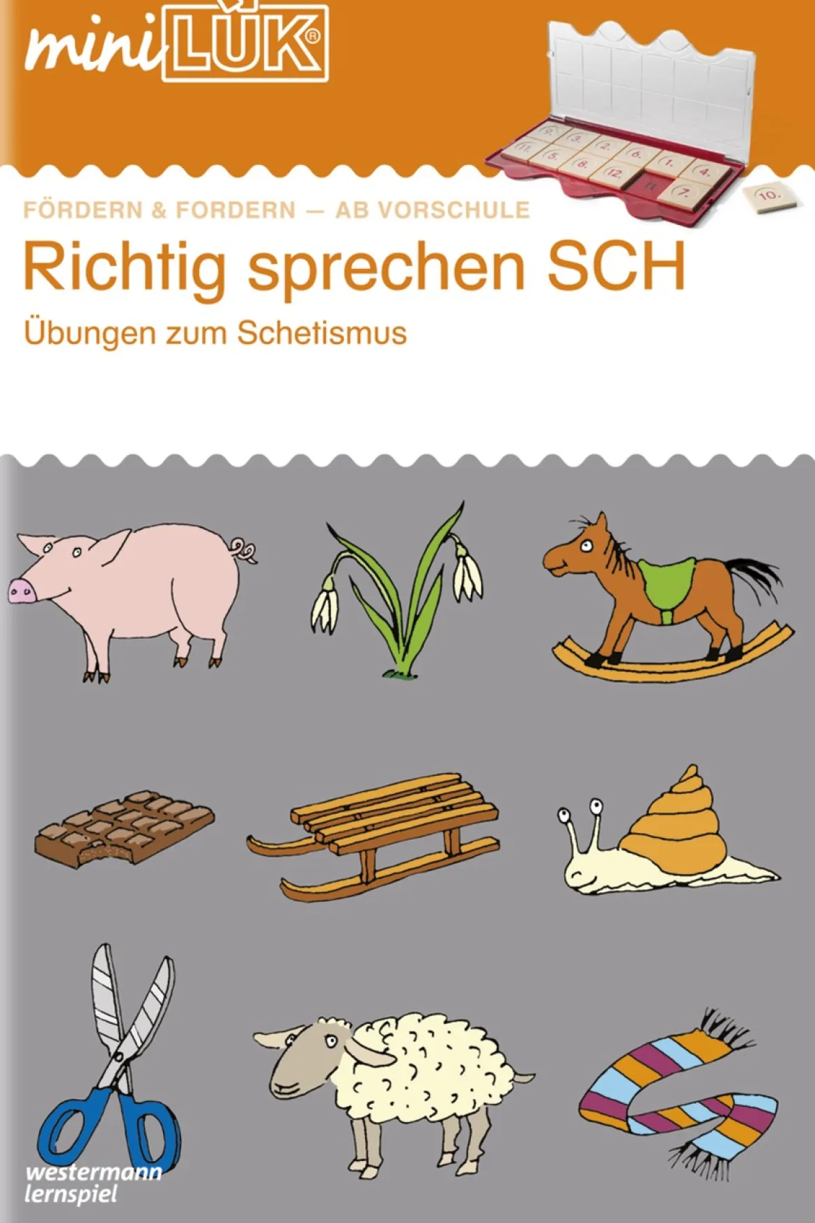 miniLÜK Richtig sprechen SCH, Heft, bis 2. Klasse