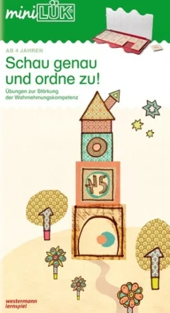 miniLÜK Schau genau und ordne zu!, Übungsheft, ab 4 Jahre