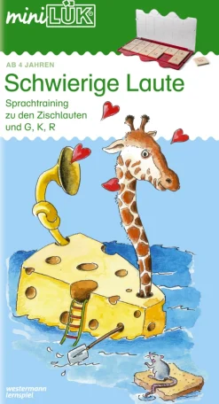 miniLÜK Schwierige Laute, Heft, 4-6 Jahre