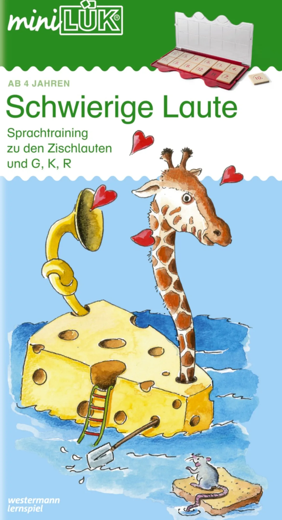 miniLÜK Schwierige Laute, Heft, 4-6 Jahre