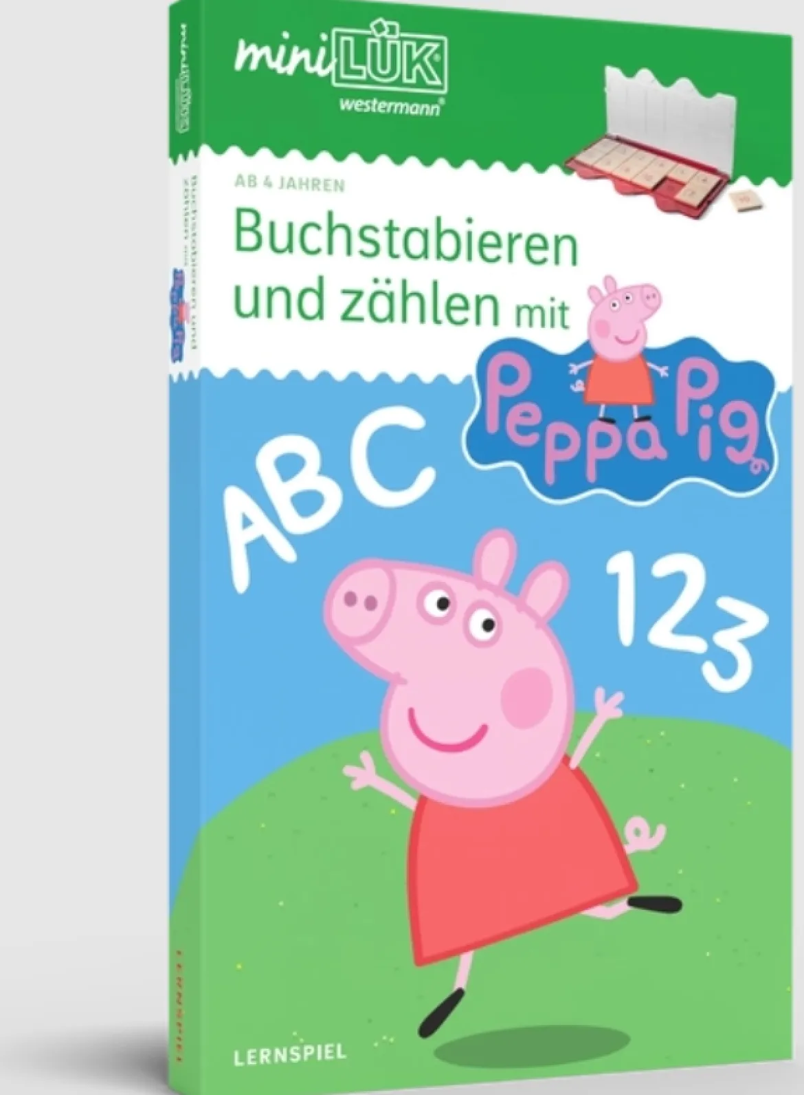 miniLÜK-Set Buchstabieren und zählen mit Peppa Pig