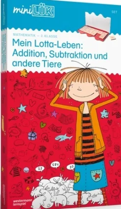 miniLÜK-Set Mein Lotta Leben: Addition, Subtraktion und andere Tiere, 2. Klasse