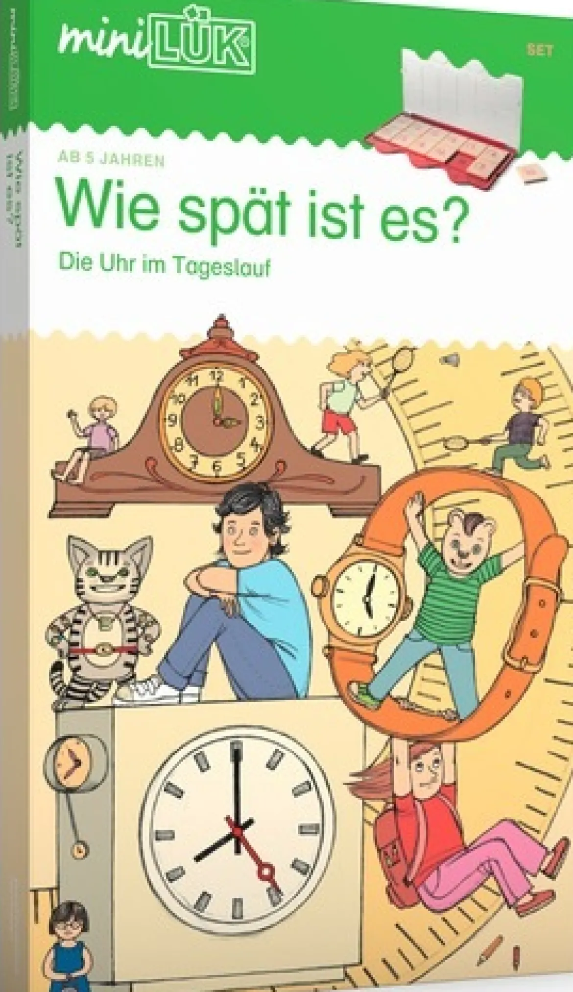 miniLÜK-Set Wie spät ist es?, 5-7 Jahre