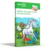 miniLÜK-Set Zählen und lesen lernen mit dem Einhorn, 5-6 Jahre