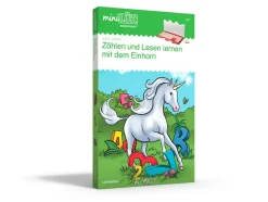miniLÜK-Set Zählen und lesen lernen mit dem Einhorn, 5-6 Jahre