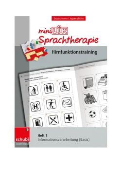 miniLÜK Sprachtherapie - Hirnfunktionstraining, Heft 1, ab 16 Jahre