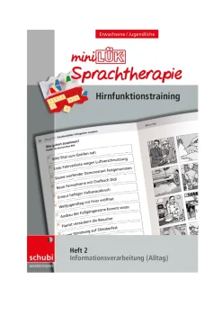 miniLÜK Sprachtherapie - Hirnfunktionstraining, Heft 2, ab 16 Jahre
