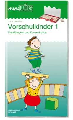 miniLÜK Vorschulkinder 1, Heft, 4-6 Jahre
