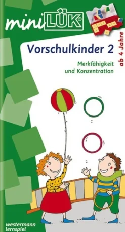 miniLÜK Vorschulkinder 2, Heft, 4-6 Jahre