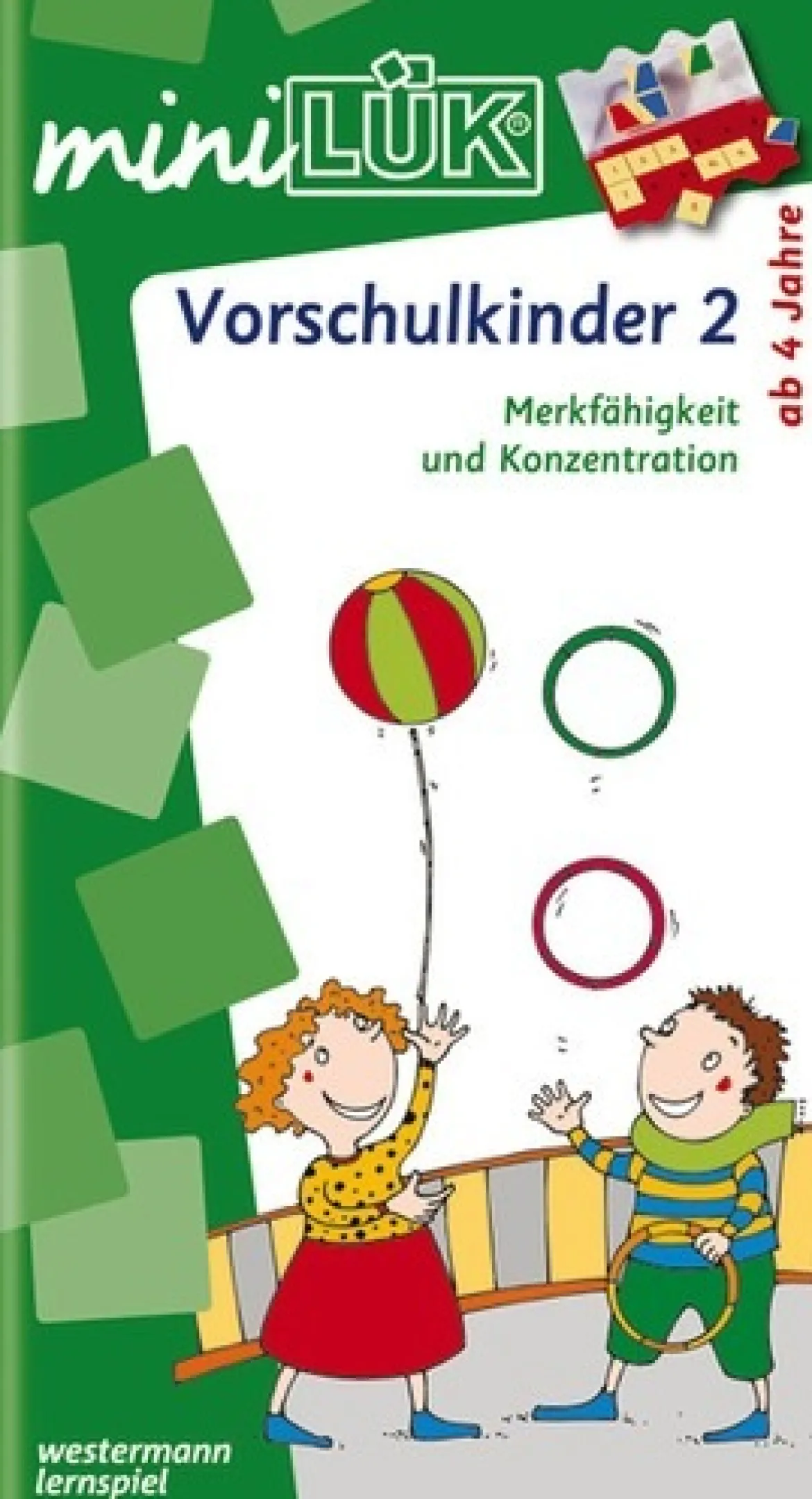 miniLÜK Vorschulkinder 2, Heft, 4-6 Jahre