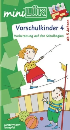 miniLÜK Vorschulkinder 4, Heft, 5-7 Jahre