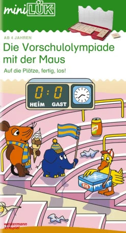 miniLÜK Vorschulolympiade mit der Maus 2, Heft, 4-6 Jahre