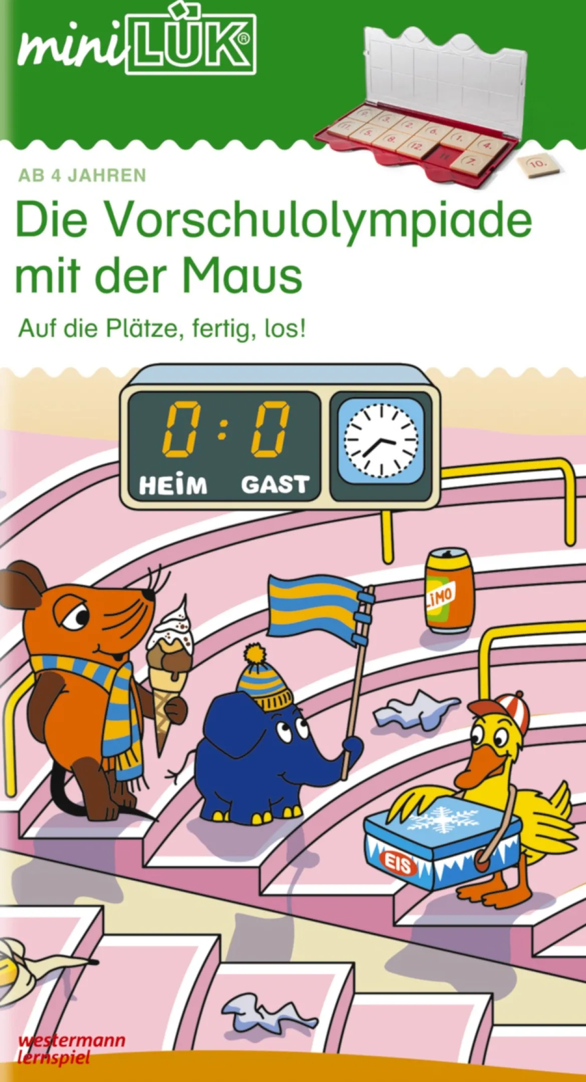 miniLÜK Vorschulolympiade mit der Maus 2, Heft, 4-6 Jahre