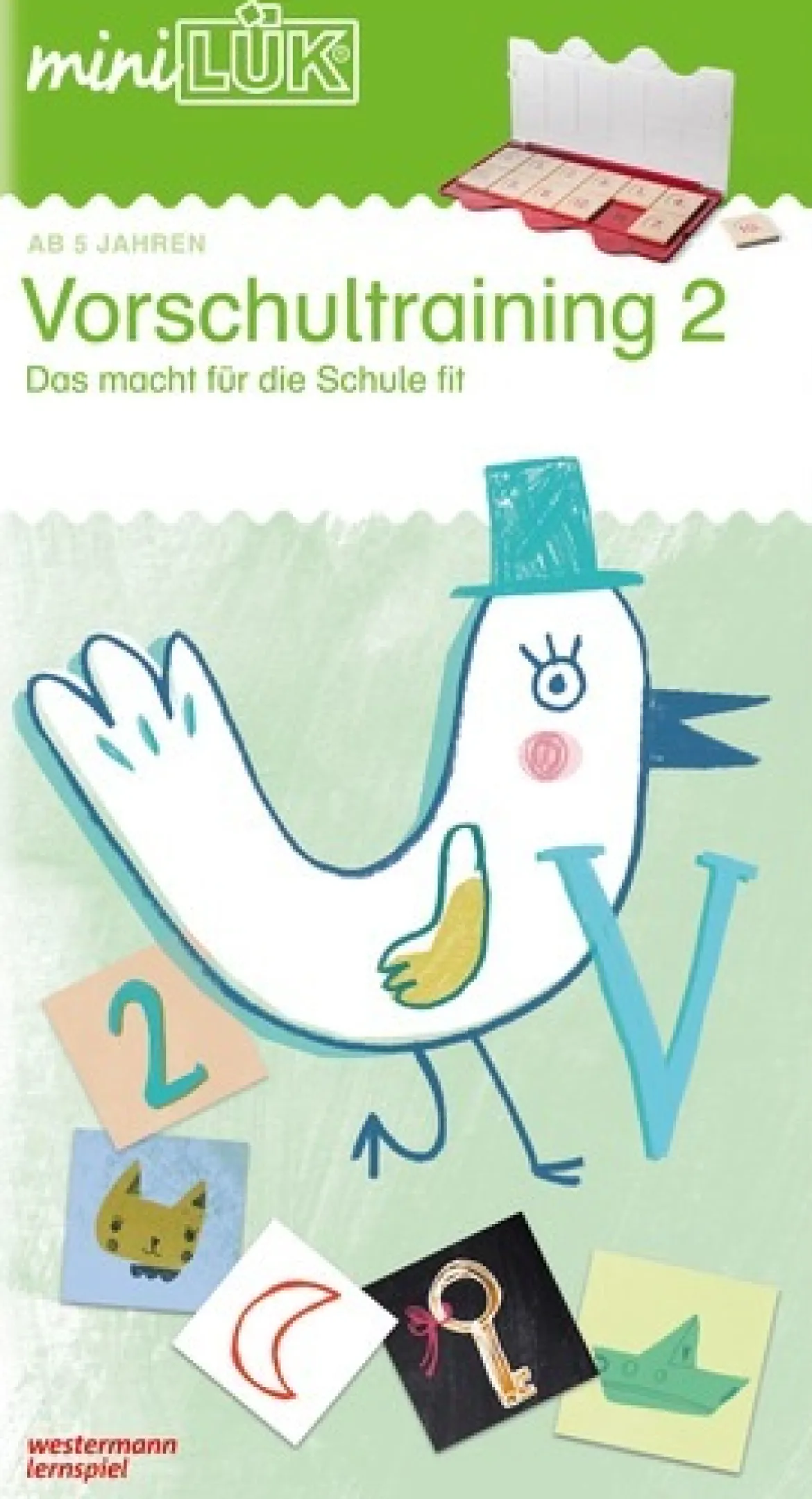 miniLÜK Vorschultraining 2, Heft, 5-7 Jahre