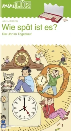 miniLÜK Wie spät ist es?, Heft, 5 Jahre