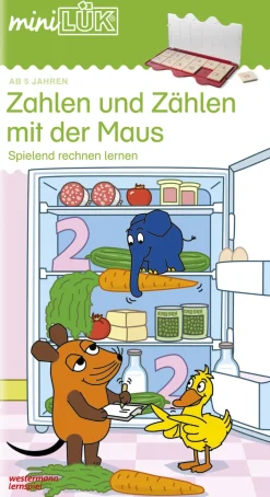 miniLÜK Zahlen und Zählen mit der Maus, Heft, ab 5 Jahre