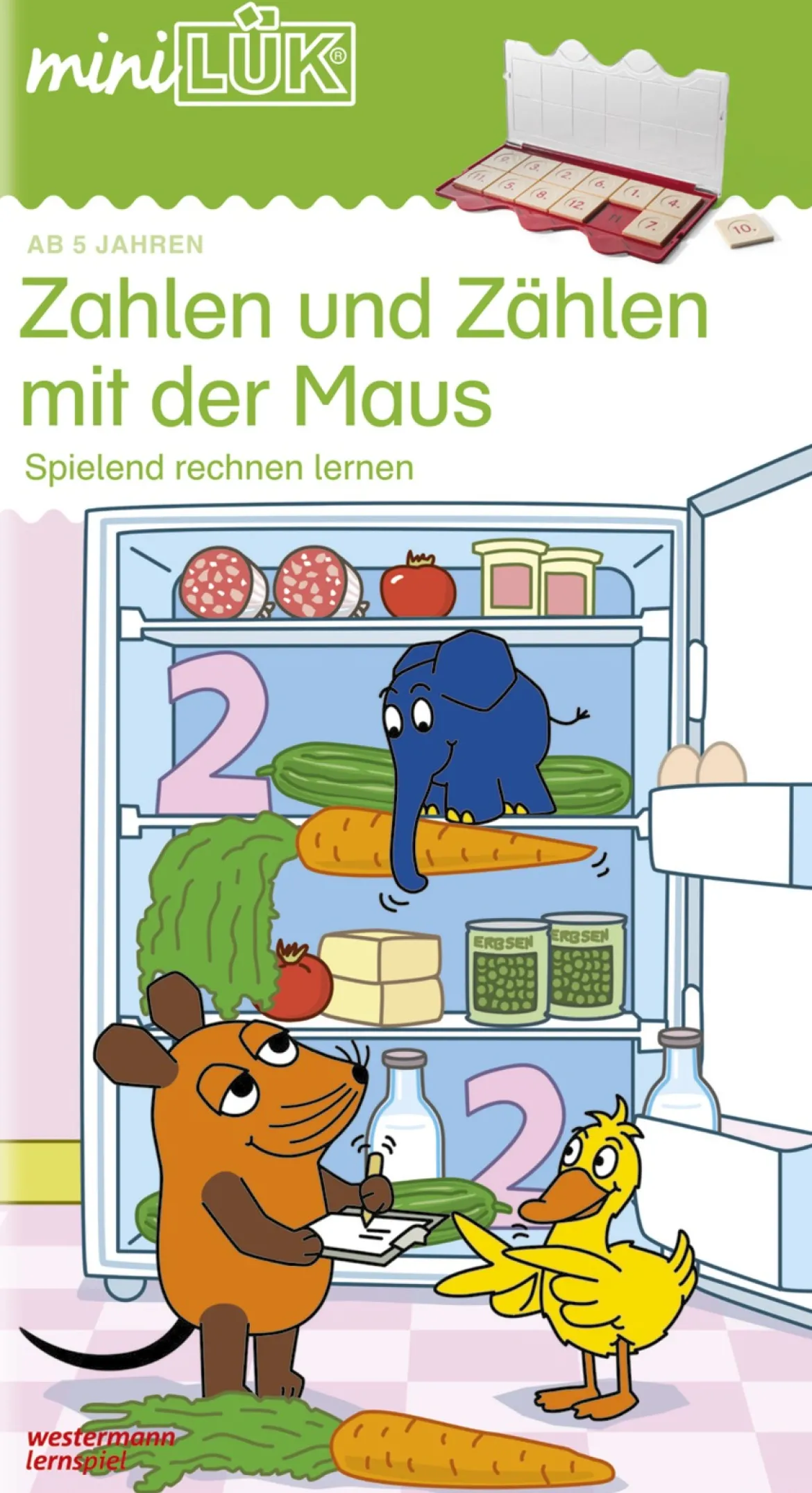 miniLÜK Zahlen und Zählen mit der Maus, Heft, ab 5 Jahre